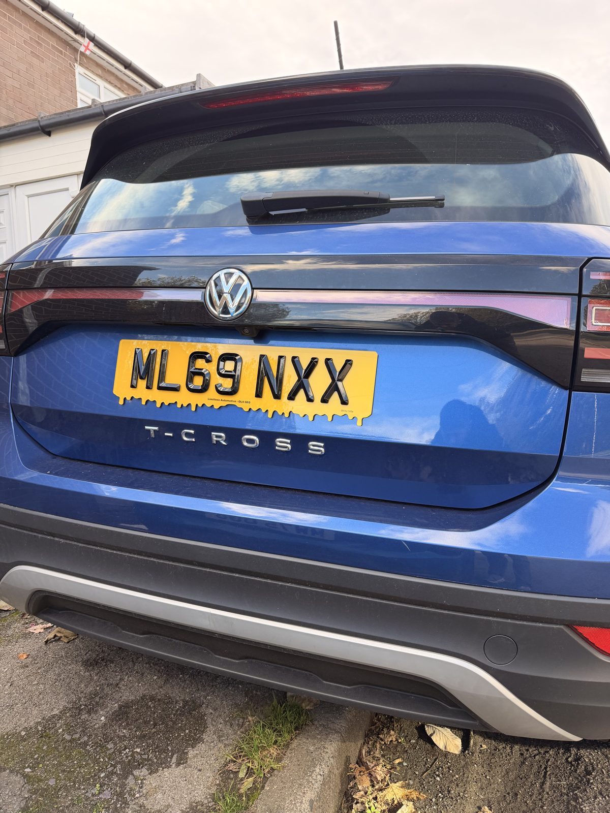 Customer car with LLA Plates
